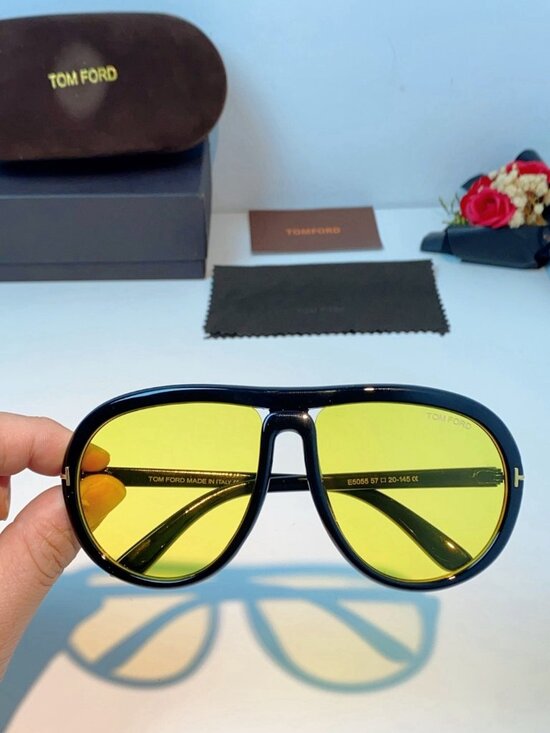 Tom Ford Yellow sunglasses main image 6